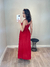 Vestido Linho Poliana - Vermelho na internet