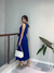 Vestido Linho Íris - Azul - comprar online