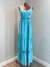 Vestido Crepe Yasmin - Azul - BELA FIORE