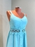 Vestido Crepe Yasmin - Azul - loja online