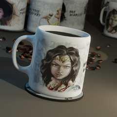 Caneca Exclusiva Mulher Maravilha na internet