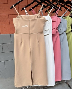 Vestido midi alfaiataria - comprar online