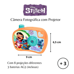 Câmera Projetora Stitch Disney 8 Projeções Diferentes Brinquedo Infantil na internet