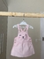 Vestido em veludo Kids