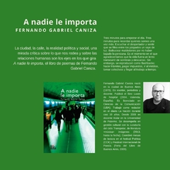 A nadie le importa, Fernando Gabriel Caniza - comprar online