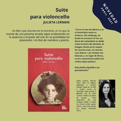 Suite para violoncello, Julieta Lerman - comprar online