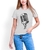 Camiseta Feminina Microfone Baby Look Instrumentos Musicais - comprar online