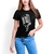 Camiseta Feminina Microfone Baby Look Instrumentos Musicais na internet