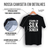 Camiseta Feminina Algodão Notas Musicais Instrumentos - loja online