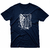 Camiseta Masculina Attack on Titan Asas Preto e Branco - comprar online