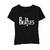 Camiseta Feminino Logo The Beatles Banda Rock Música Camisa