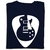 Camiseta Mascuilna Gibson Les Paul Camisa Palheta Guitarra silk screen - comprar online