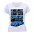 Camisetas Feminina Fusca Air Cooled Pop-art Clássicos Volks