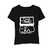 Camiseta Feminina Anos 80 Fita Cassete K7 Retrô Baby Look