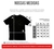 Camiseta Masculina Clave De Fá Camisa Música Baixista Md2 - loja online