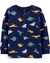 Blusa Carters Manga Longa Dinossauros Estampada