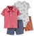 Conjunto Carters 4 peças camisa polo Bicicletas