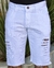 kit 2 Bermudas Destoyed Jeans, Branca ou Preta - loja online