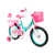 Bicicleta Lady Rodado 16 Infantil Love Ruedas Inflables