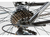 Imagen de Mountain Bike Futura Techno 026 18 21v Frenos V-brakes Cambios Index Color Blanco Con Pie De Apoyo