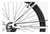 Mountain Bike Futura Techno 026 18 21v Frenos V-brakes Cambios Index Color Blanco Con Pie De Apoyo - comprar online
