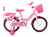 Bicicleta Lady Rodado 16 Infantil Love Ruedas Inflables - Morashop