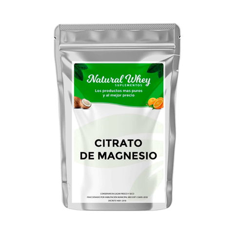 Suplemento En Polvo Natural Whey Suplementos Citrato De Magnesio En Sachet De 500g