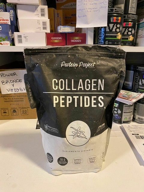 (OUTLET) Collagen Peptides Protein Project 2lbs Colageno Hidrolizado Sabor Vainilla