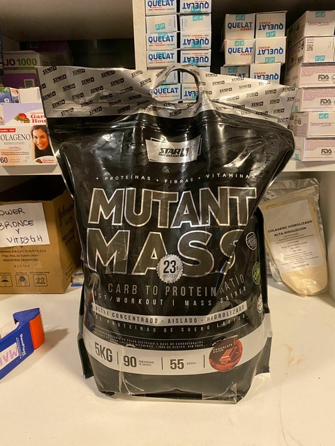 (OUTLET) Mutant Mass 5 Kg Ganador De Masa Muscular Star Nutrition sabor Chocolate