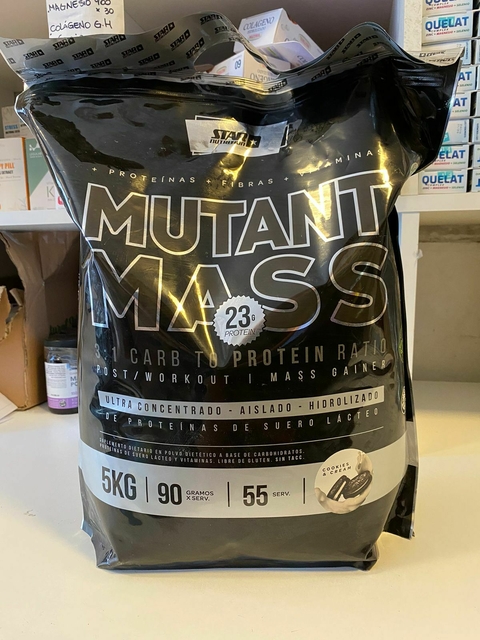 (OUTLET) Mutant Mass 5 Kg Ganador De Masa Muscular Star Nutrition sabor Cookies