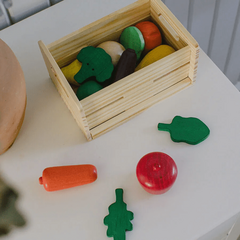 Caixa de Frutas, Legumes e Verduras (Mini Cozinha) - loja online