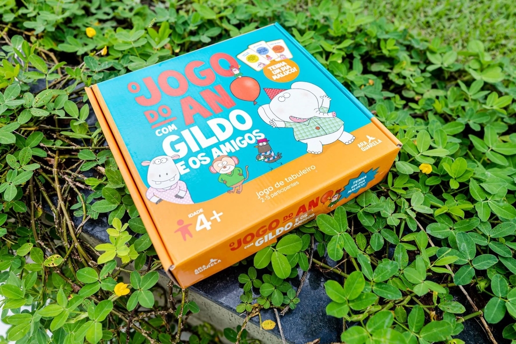 Jogo de Tabuleiro Infantil Gildo e os Amigos O Jogo do Ano – Bazar das  Arábias