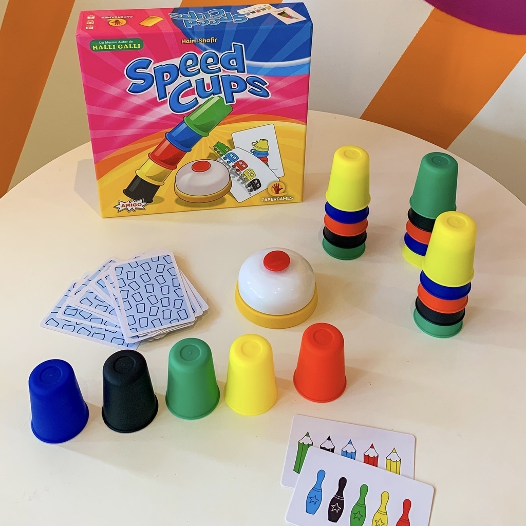 Ideiaria  Jogo de Cartas Speed Cups - Papergames
