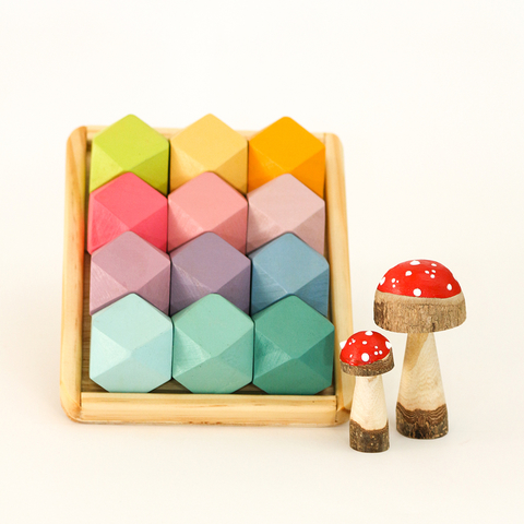 Foguete de Atividades Multifuncional em Madeira - Majoca Colorê Brinquedos  Educativos