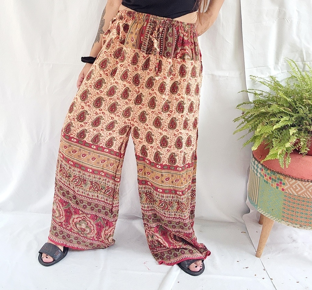 Pantalon Bambula largo Antesha Estilo Hindu