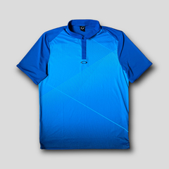 Camiseta Polo Golf Oakley Azul Marinho