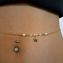 Belly Chain Stars Cadena Dorada - comprar online