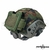 Capa de Capacete com Bolso de Bateria Combat SZT Woldland - SAFE ZONE TACTICAL - EQUIPAMENTOS AIRSOFT