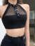 Cropped Gotic Arrastão - comprar online