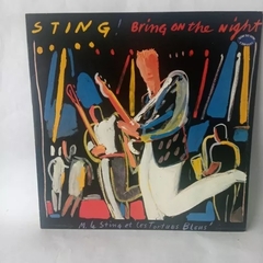 Lp Sting - Bring On The Night - Com Encarte E Duplo