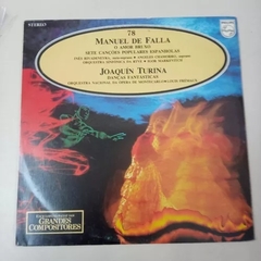 Lp Manuel De Falla - Joaquin Turina