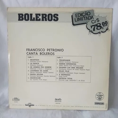 Lp Francisco Petronio - Canta Boleros - comprar online