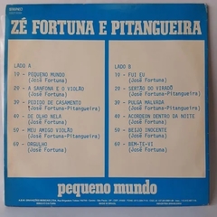 Lp Zé Fortuna E Pitangueira - Pequeno Mundo - comprar online