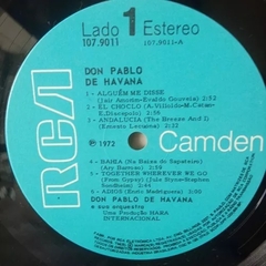 Lp Don Pablo De Havana E Sua Orquestra (1972) na internet