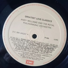 Lp Andy Willians - Greatest Love Classics na internet