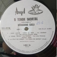 Lp Beniamino Gigli - O Tenor Imortal Vol.4 na internet