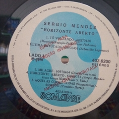 Lp Sérgio Mendes - Horizonte Aberto na internet