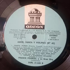 Lp Franck Pourcel - Amor, Danza Y Violines Vol.42 Importado - Sebo Casa Laranja