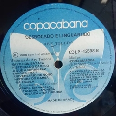 Lp Ary Toledo - Desbocado E Linguarudo - Sebo Casa Laranja