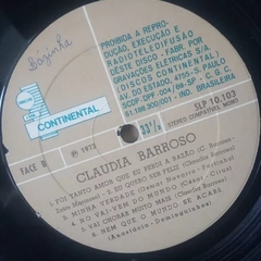 Lp Claudia Barroso - Disco 1983 - Sebo Casa Laranja